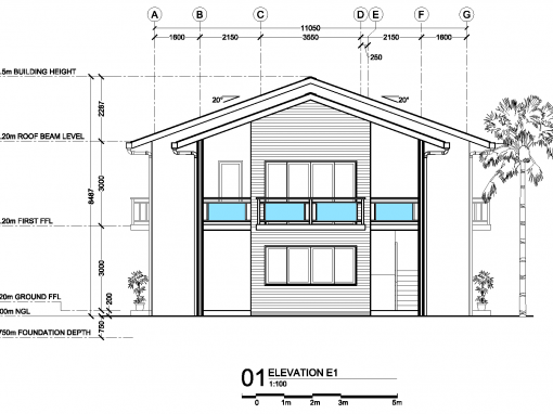 2 Storey Residential Building, B.Dhonfanu