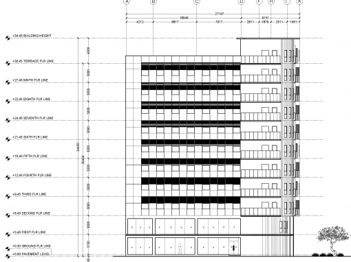 10 Storey College Building at QI Campus, Male’ City