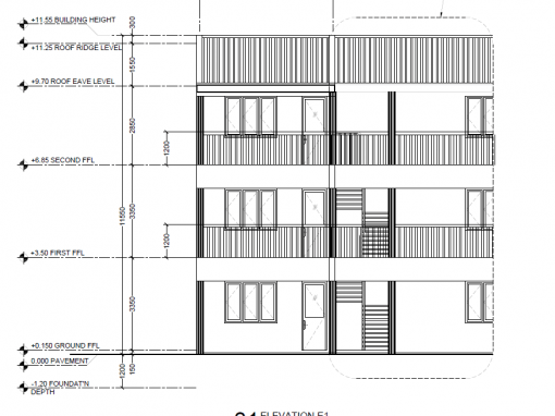 3 Storey Office Building (Extension of Existing Building) Male’ City