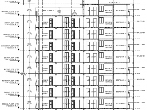 Structural design and detailing of Sandy Beach: 11 Storey Residential Building at Male’