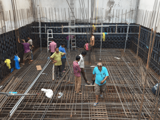 Site Inspection works for the Construction 10 Storey Residential Building in Male’ City